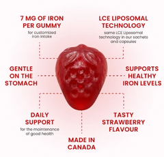 Ferosom LCE Liposomal Iron Gummies