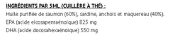 Mélange d'huile de saumon sauvage