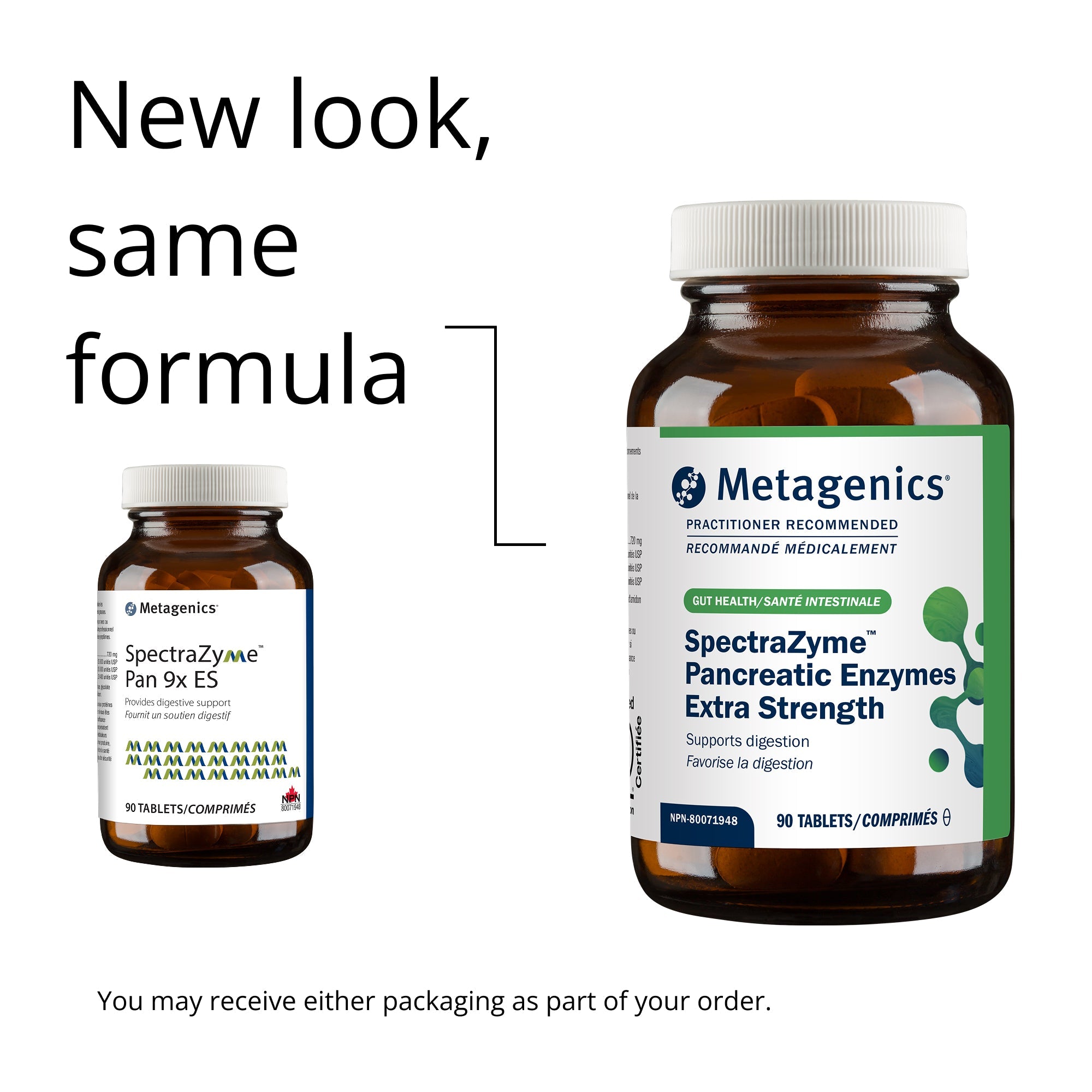 SpectraZyme(TM)  Pancreatic Enzymes Extra Strength (* SpectraZyme PAN 9X ES)