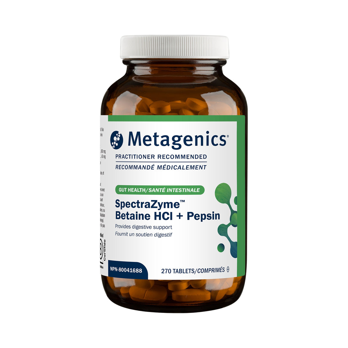 SpectraZyme Betaine HCl + Pepsine (* SpectraZyme METAGEST)