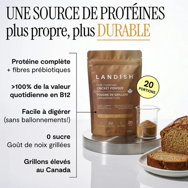 Poudre de grillon Canadien