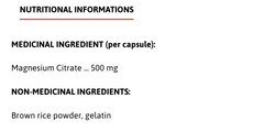 Mag Citrate 500