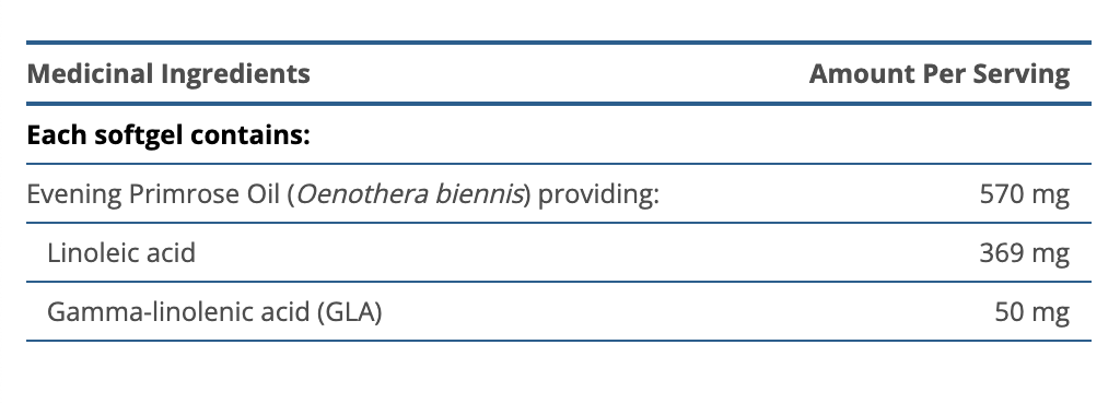 OmegaGenics Evening Primrose Oil